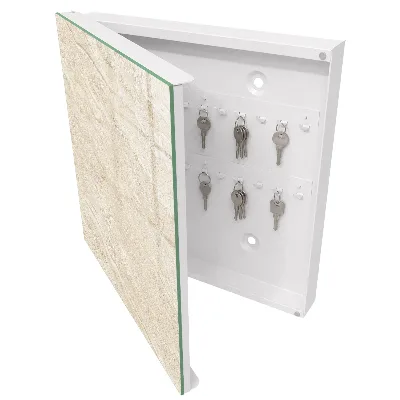 Armadietto portachiavi Onde beige