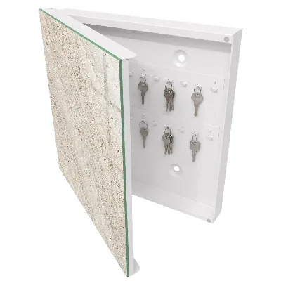 Scatola porta chiavi Marmo chiaro