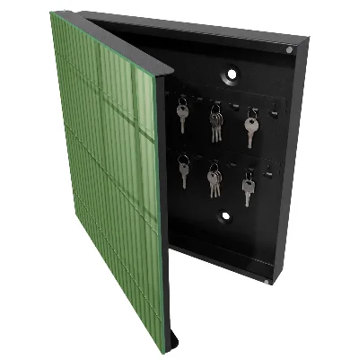 Scatola porta chiavi Bambù verde