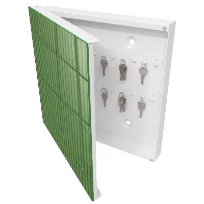 Scatola porta chiavi Bambù verde