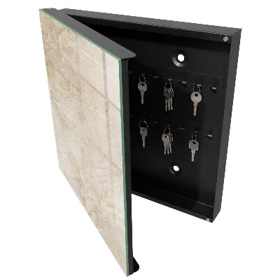 Scatola porta chiavi Marmo beige