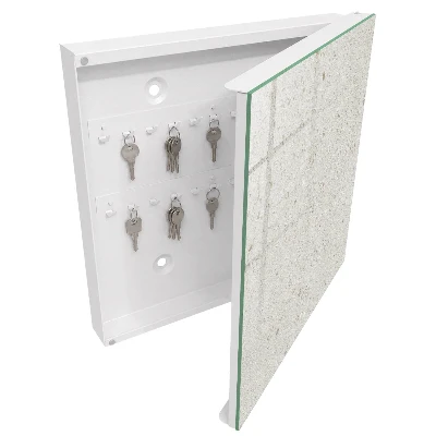 Scatola porta chiavi Pietra beige