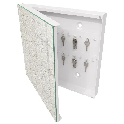 Scatola porta chiavi Pietra beige