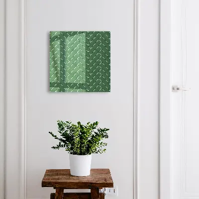 Scatola porta chiavi Spina di pesce verde
