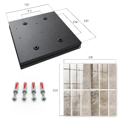 Scatola porta chiavi Elegant Tiles