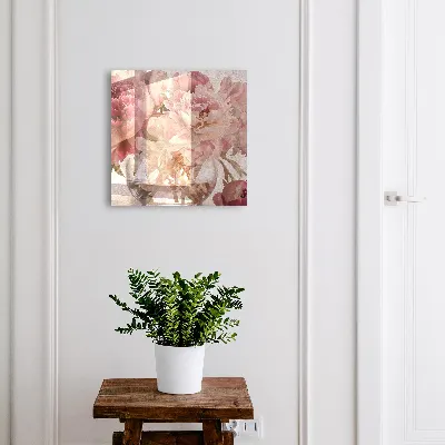 Scatola porta chiavi Fiori romantici