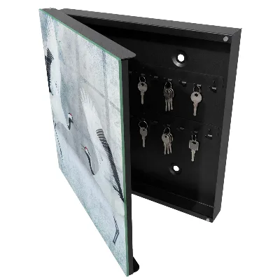 Scatola porta chiavi Gru in volo