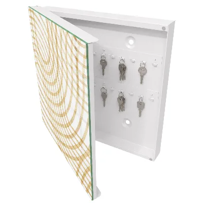 Scatola porta chiavi Linee ricce