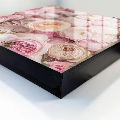Cassetta portachiavi da parete Rosa adorabile