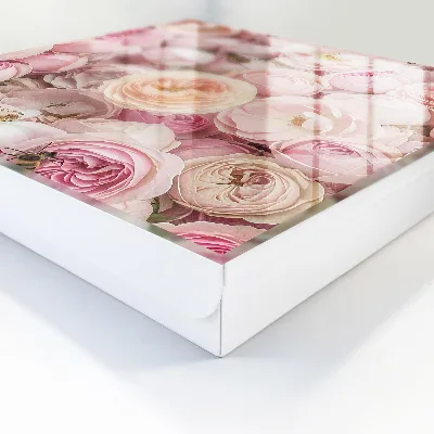 Cassetta portachiavi da parete Rosa adorabile