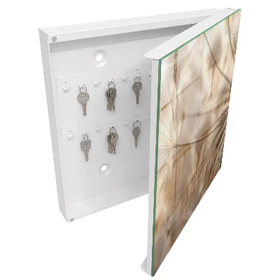 Scatola porta chiavi Denti di leone beige