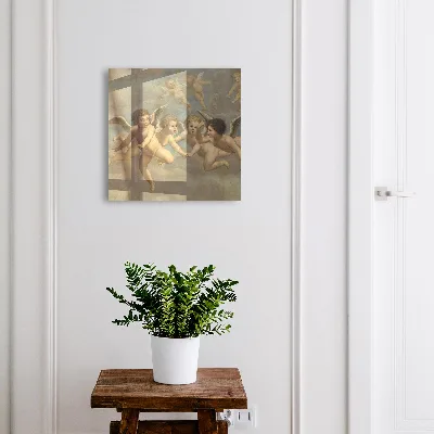 Scatola porta chiavi Angeli volanti Putti Pittura barocca