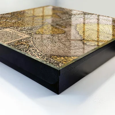 Scatola porta chiavi Antica mappa