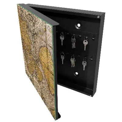 Scatola porta chiavi Antica mappa