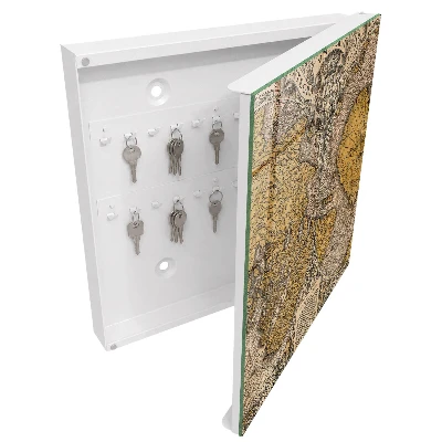 Scatola porta chiavi Antica mappa