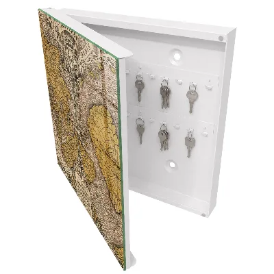 Scatola porta chiavi Antica mappa