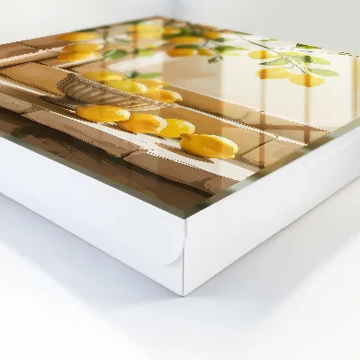 Scatola porta chiavi Freschezza di limone