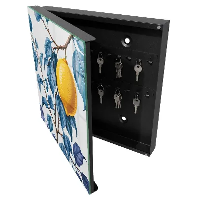 Scatola porta chiavi Foglie di limone