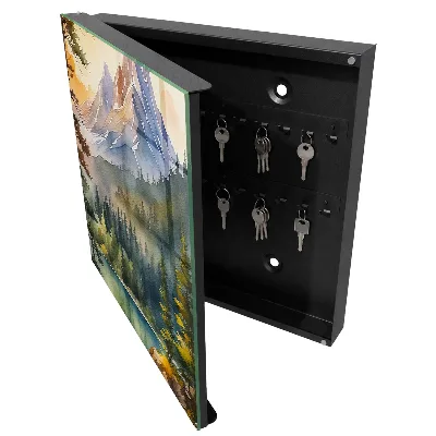 Scatola porta chiavi Paesaggio montano