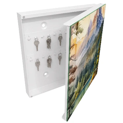 Scatola porta chiavi Paesaggio montano
