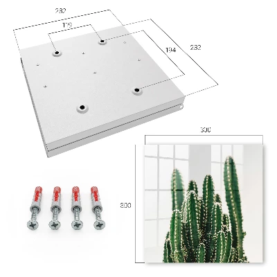 Armadietto portachiavi Cactus verdi