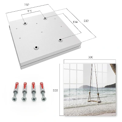 Scatola porta chiavi Idillio sulla spiaggia