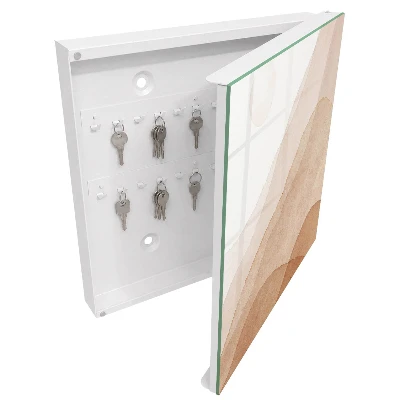 Scatola porta chiavi Paesaggi beige