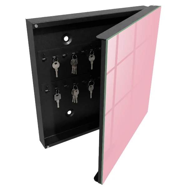 Cassetta portachiavi da parete Rosa chiaro
