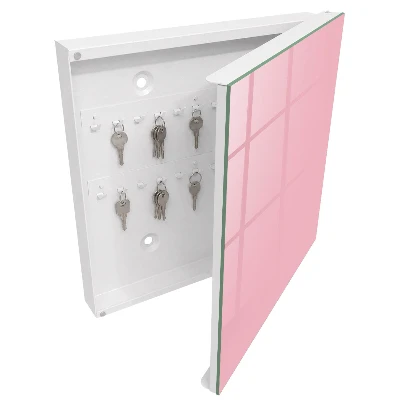 Cassetta portachiavi da parete Rosa chiaro