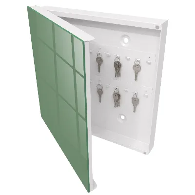 Armadietto portachiavi Verde tenue