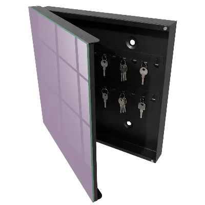 Scatola porta chiavi Viola lilla