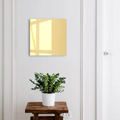 Scatola porta chiavi Giallo crema