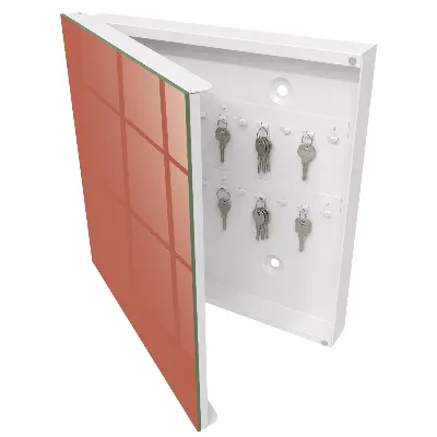 Scatola porta chiavi Colore mattone
