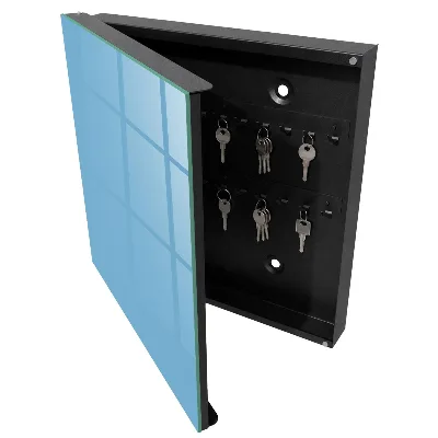 Armadietto portachiavi Colore blu