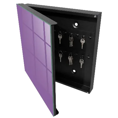 Cassetta portachiavi da parete Viola