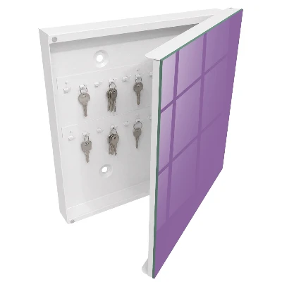 Cassetta portachiavi da parete Viola