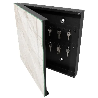 Scatola porta chiavi Marmo neutro