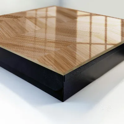 Scatola porta chiavi Spina di pesce in legno