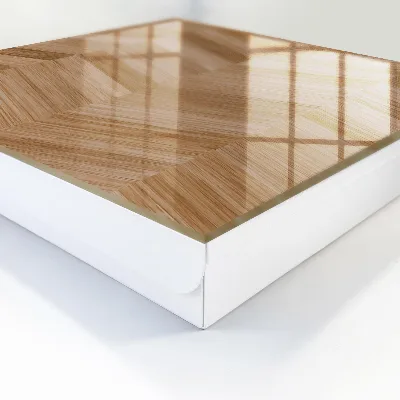 Scatola porta chiavi Spina di pesce in legno