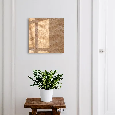Scatola porta chiavi Spina di pesce in legno