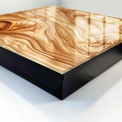 Scatola porta chiavi Onde di legno