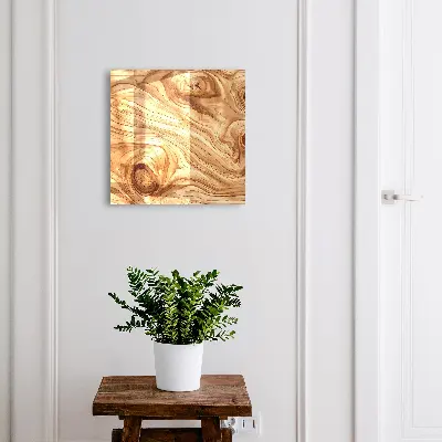 Scatola porta chiavi Onde di legno