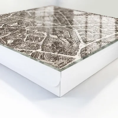 Scatola porta chiavi Mappa della città