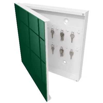 Scatola porta chiavi Verde bottiglia