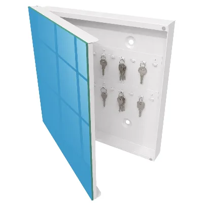 Armadietto portachiavi Acqua blu