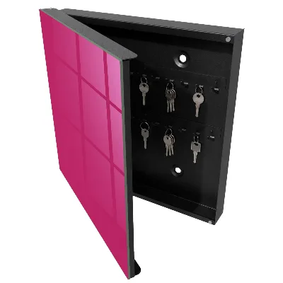 Scatola porta chiavi Rosa intenso