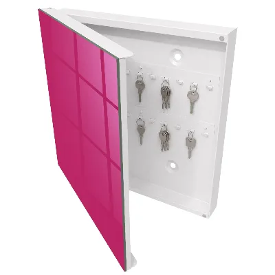Scatola porta chiavi Rosa intenso
