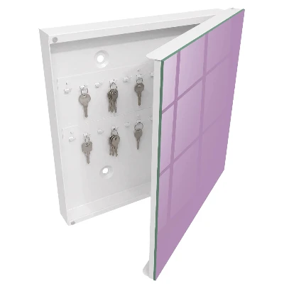 Scatola porta chiavi Viola chiaro