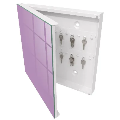 Scatola porta chiavi Viola chiaro