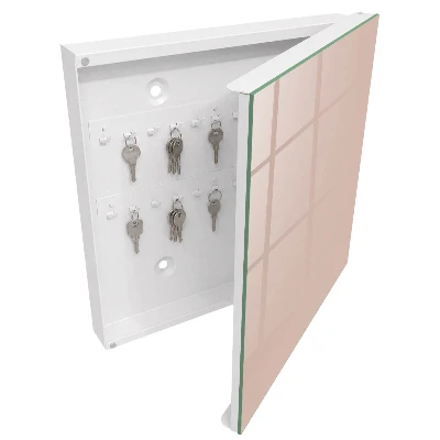Armadietto portachiavi Rosa beige